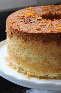 Receita de Bolo Chiffon de Laranja