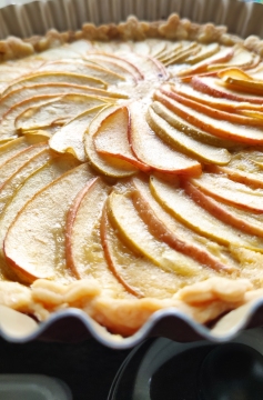 Receita de Torta de Maçã Francesa