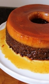 Receita de Bolo de Chocolate com Pudim de Leite Condensado