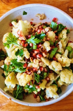 Receita de Salada de Couve-Flor Assada