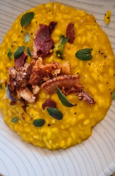 Receita de Risoto de Moranga Cabotiá