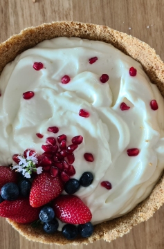 Receita de Cheesecake de Limão sem Forno 